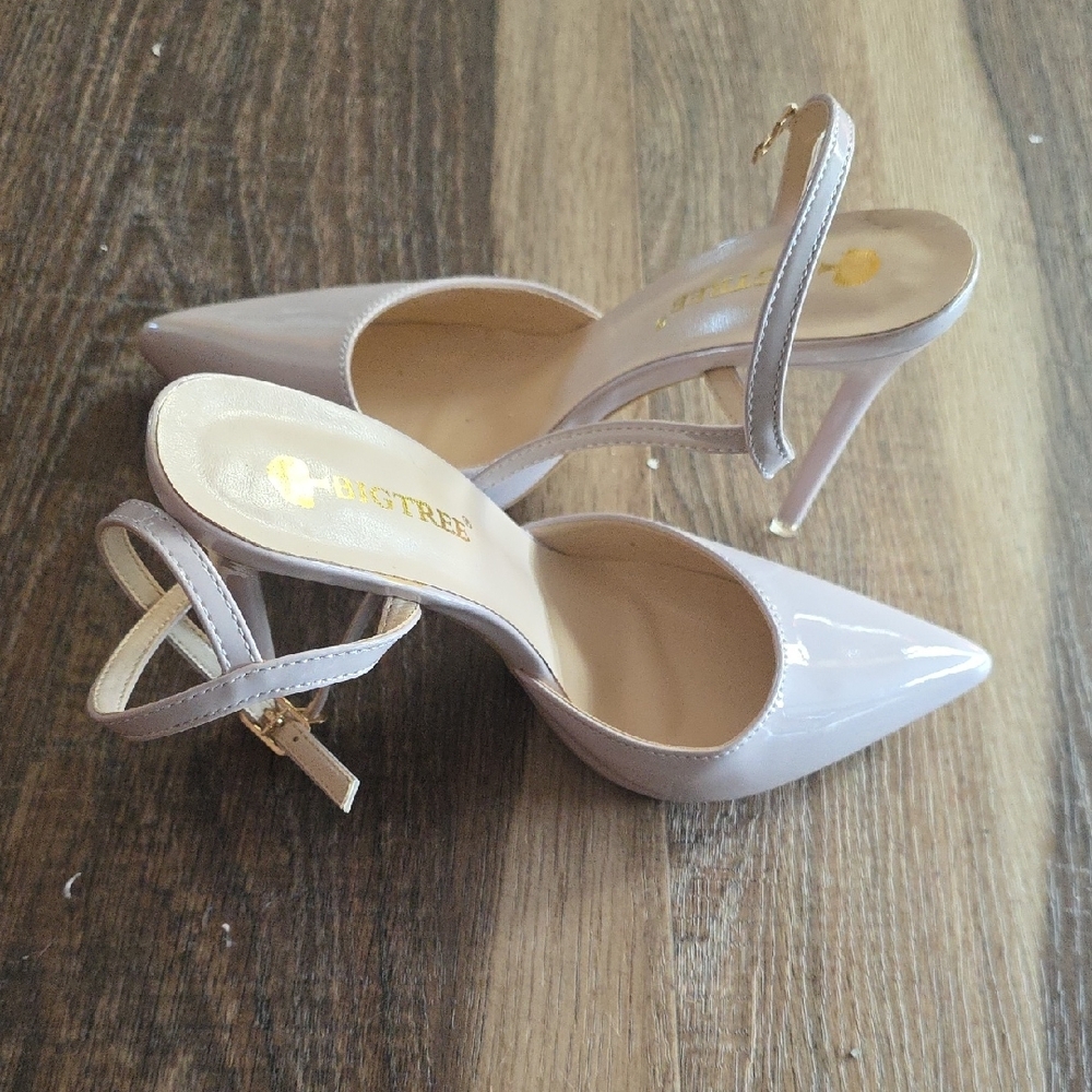 Women's Cream Stiletto Heels